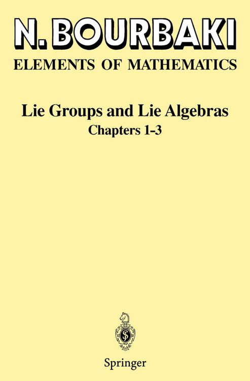 Produktbild: Lie Groups and Lie Algebras