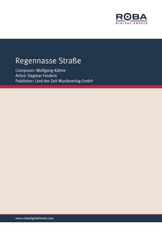 Produktbild: Regennasse Stra&szlig;en