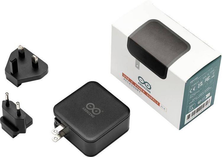 Produktbild: Arduino TPX00242 Steckernetzteil, Festspannung Passend f&uuml;r (Entwicklungskits): Arduino Ausgangsstrom (max.) 9 A 1 x USB-C&reg; Stecker