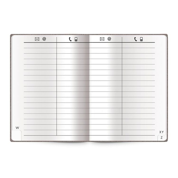 Produktbild: Tr&ouml;tsch Adressbuch Soft Touch Mini Anthrazit