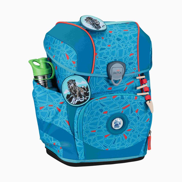 Produktbild: DerDieDas Schulranzen Set ErgoFlex Tiny Superflash, Schulranzen Set, 5tlg, Blue Ice
