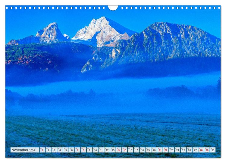 Produktbild: Urlaub im Berchtesgadener Land (Wandkalender 2026 DIN A3 quer), CALVENDO Monatskalender