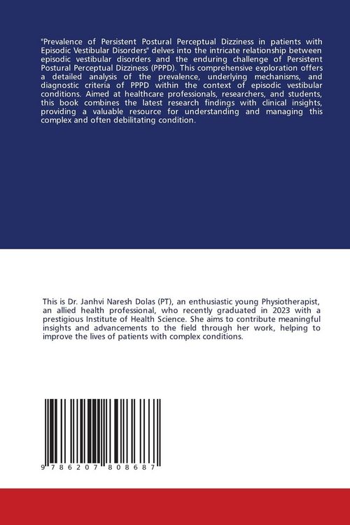 Produktbild: Prevalence of PPPD in Patients with Episodic Vestibular Disorders
