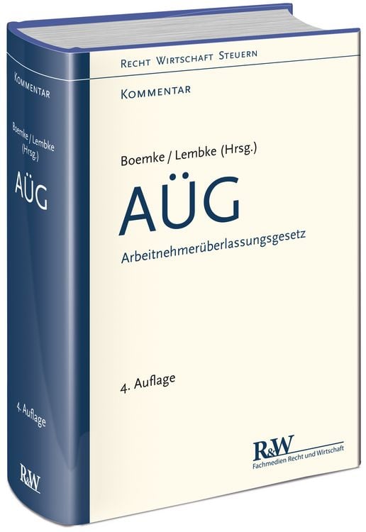 Produktbild: A&Uuml;G - Arbeitnehmer&uuml;berlassungsgesetz