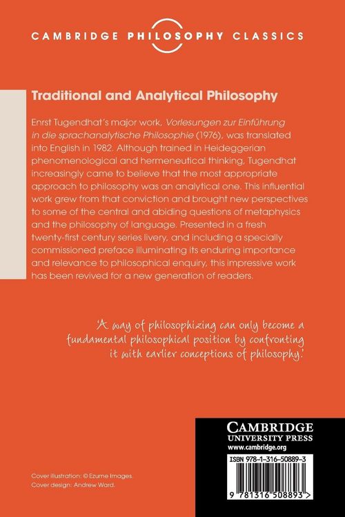 Produktbild: Traditional and Analytical Philosophy