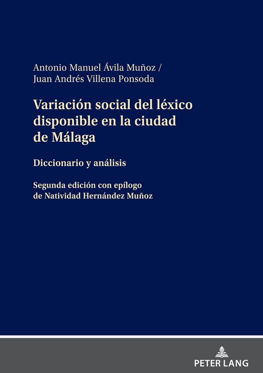Produktbild: Variaci&oacute;n social del l&eacute;xico disponible en la ciudad de M&aacute;laga