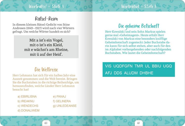 Produktbild: Kleine Auszeit &ndash; Wortr&auml;tsel
