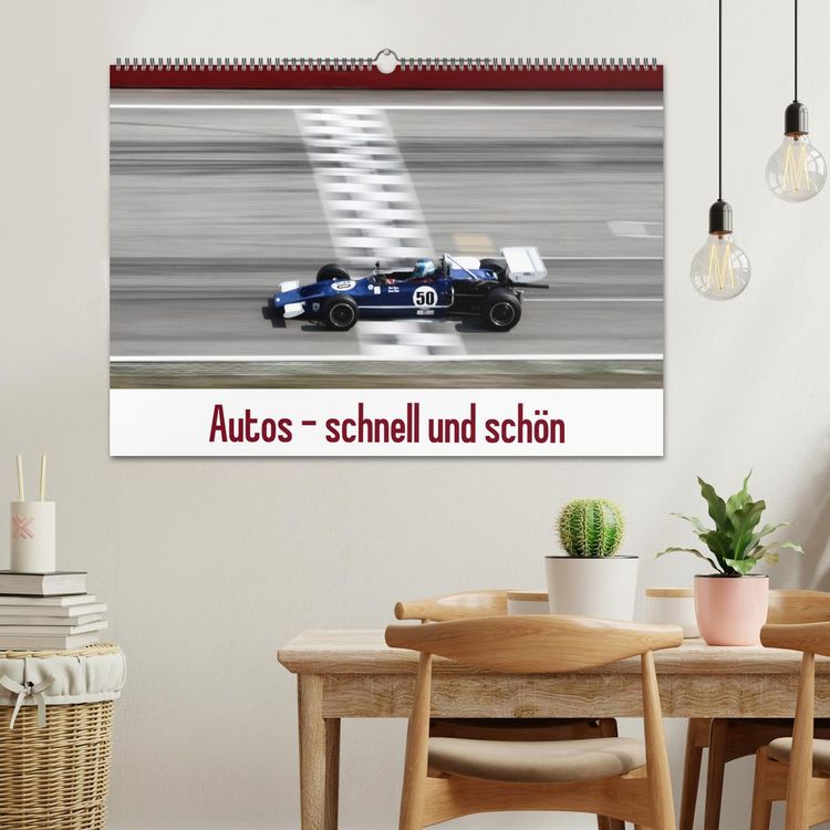 Produktbild: Autos - schnell und sch&ouml;n (Wandkalender 2026 DIN A2 quer), CALVENDO Monatskalender