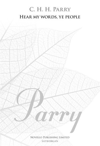 Produktbild: Hear My Words, Ye People: Satb and Organ
