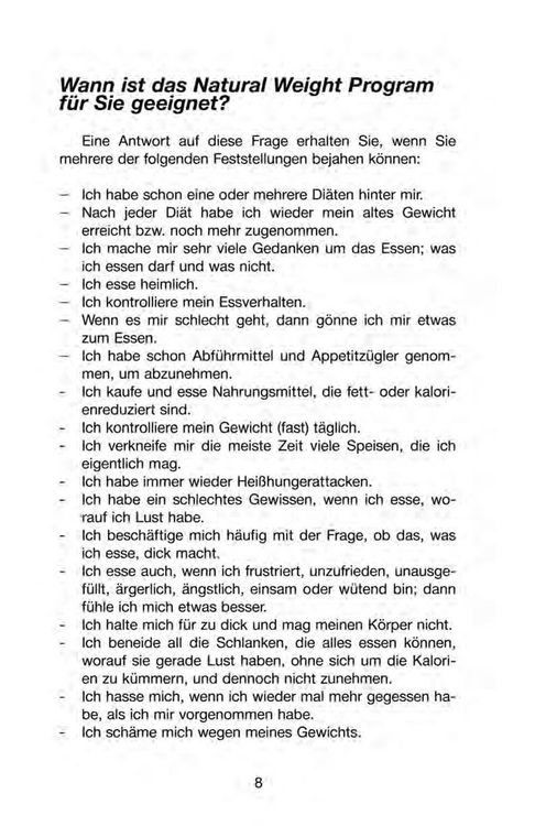Produktbild: Abnehmen und dabei genie&szlig;en mit dem Natural Weight Program