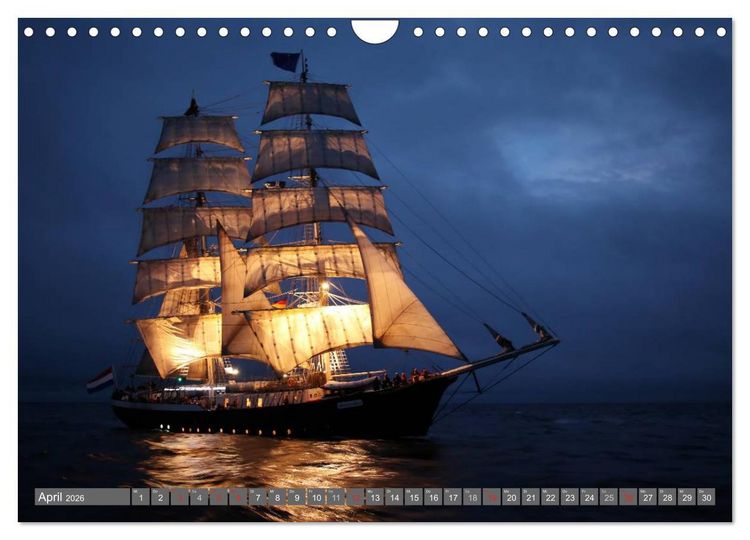 Produktbild: Gro&szlig;segler (Wandkalender 2026 DIN A4 quer), CALVENDO Monatskalender