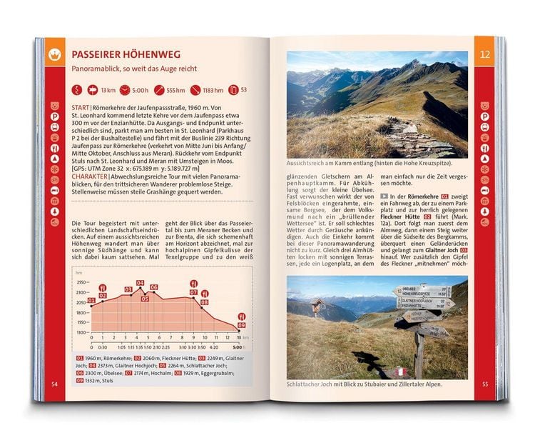 Produktbild: KOMPASS Wanderf&uuml;hrer Meran und Umgebung, Passeiertal, Texelgruppe, Ultental, 60 Touren mit Extra-Tourenkarte