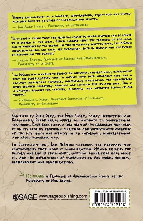 Produktbild: A Very Short, Fairly Interesting and Reasonably Cheap Book about Globalization