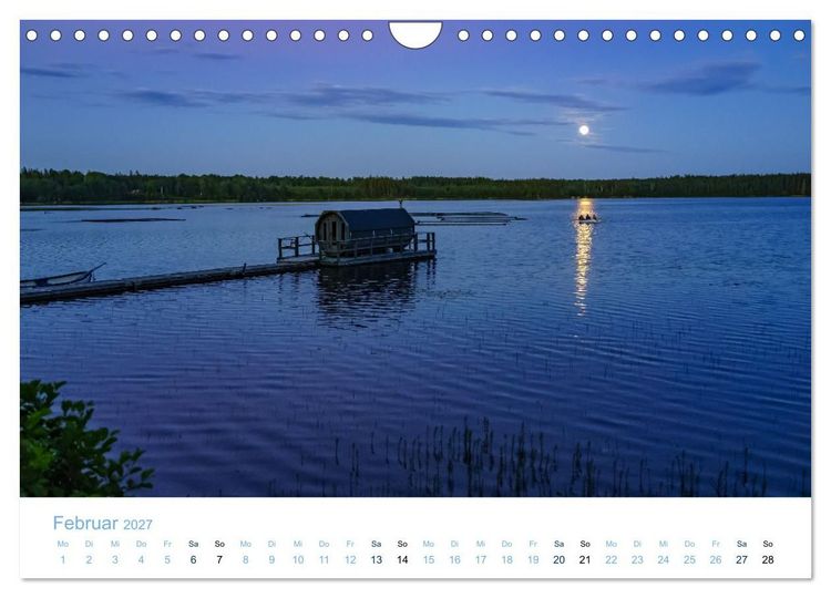 Produktbild: Schwedens Seen (Wandkalender 2027 DIN A4 quer), CALVENDO Monatskalender