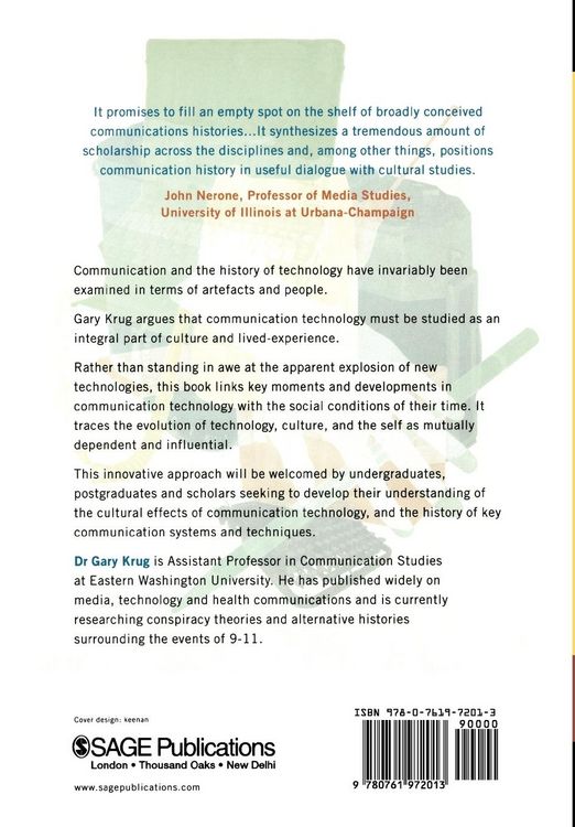 Produktbild: Communication, Technology and Cultural Change