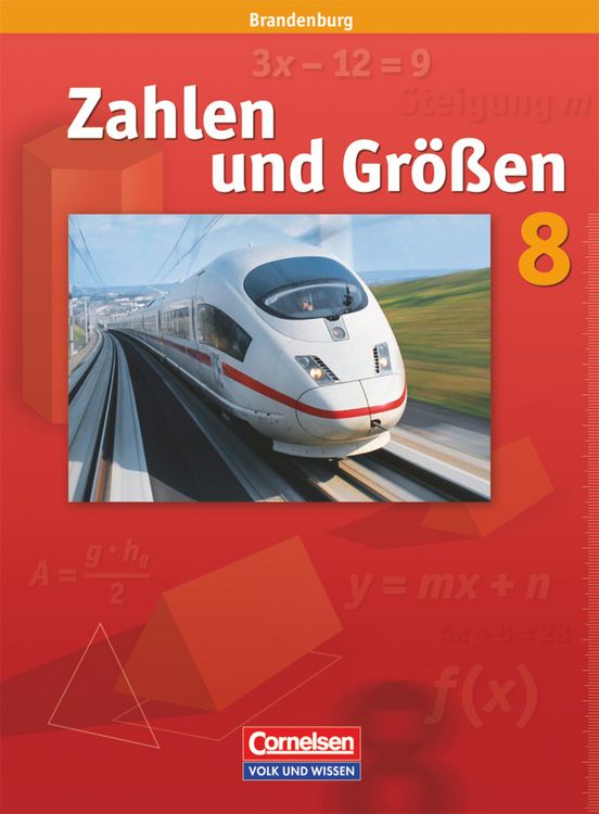 Produktbild: Zahlen und Gr&ouml;&szlig;en - Sekundarstufe I - Brandenburg - 8. Schuljahr