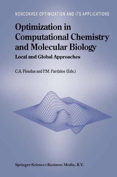 Produktbild: Optimization in Computational Chemistry and Molecular Biology