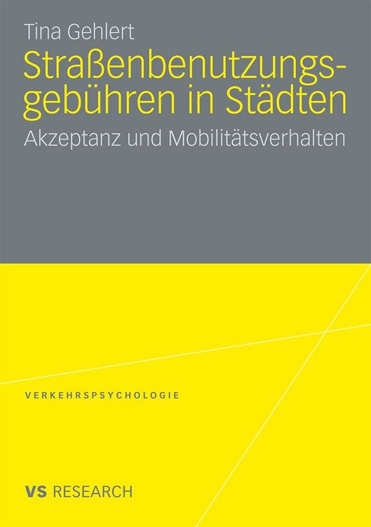 Produktbild: Stra&szlig;enbenutzungsgeb&uuml;hren in St&auml;dten