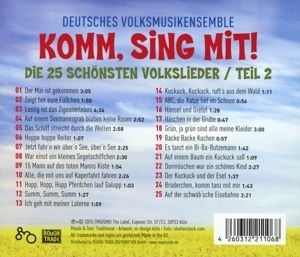 Produktbild: Komm,Sing Mit!-Die 25 sch&ouml;nsten Volkslieder 2