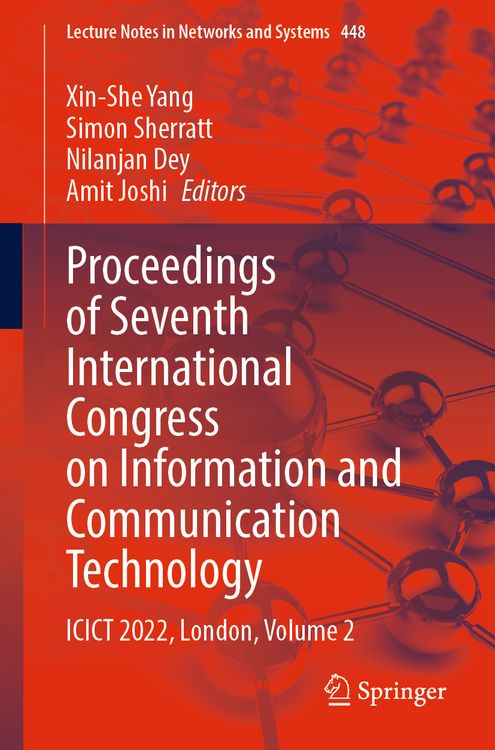 Produktbild: Proceedings of Seventh International Congress on Information and Communication Technology