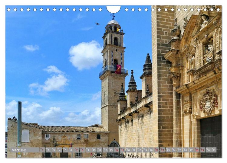 Produktbild: Andalusien, Architektur und Tradition (Wandkalender 2026 DIN A4 quer), CALVENDO Monatskalender
