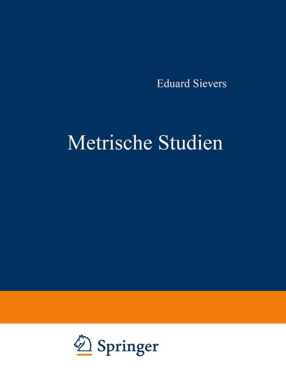 Produktbild: Metrische Studien