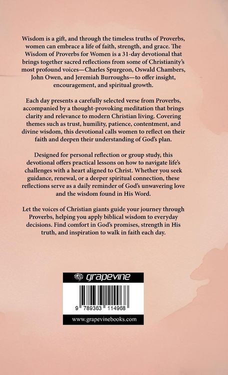 Produktbild: The Wisdom of Proverbs for Women