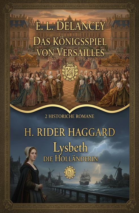 Produktbild: 2 Historische Romane: Das K&ouml;nigsspiel von Versailles / Lysbeth die Holl&auml;nderin