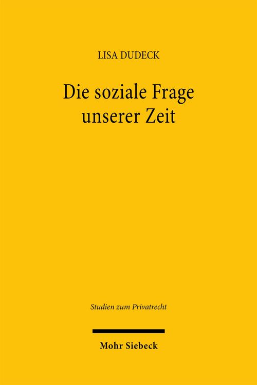 Produktbild: Die soziale Frage unserer Zeit