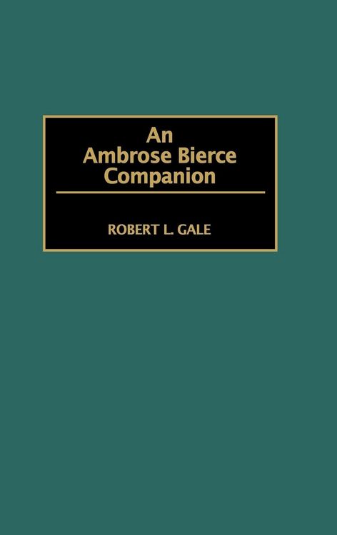 Produktbild: An Ambrose Bierce Companion