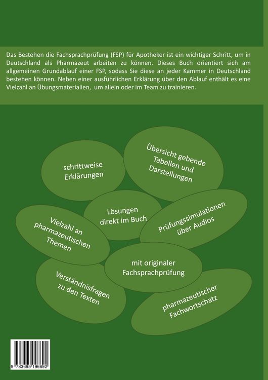 Produktbild: Fachsprachpr&uuml;fung f&uuml;r Apotheker