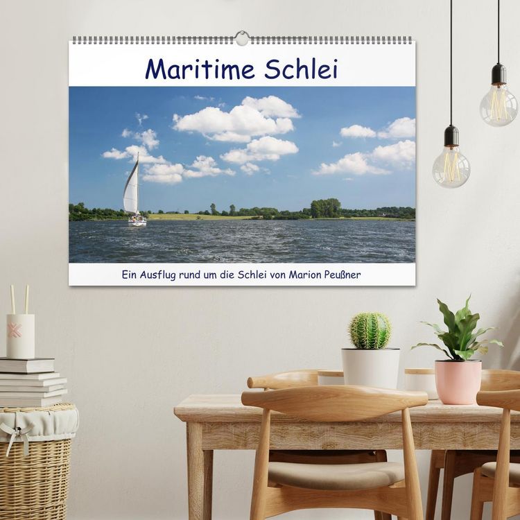 Produktbild: Maritime Schlei (Wandkalender 2026 DIN A2 quer), CALVENDO Monatskalender
