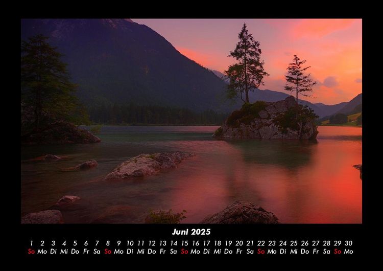 Produktbild: Seeblick 2025 Fotokalender DIN A3