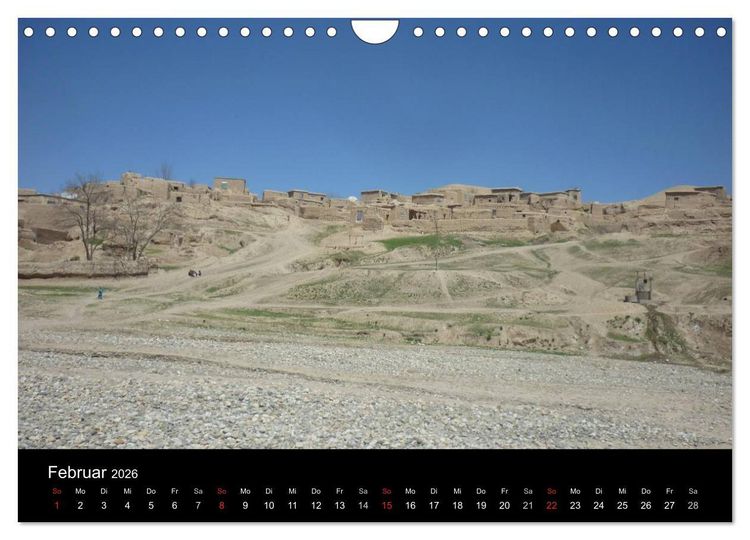 Produktbild: Afghanistan (Wandkalender 2026 DIN A4 quer), CALVENDO Monatskalender