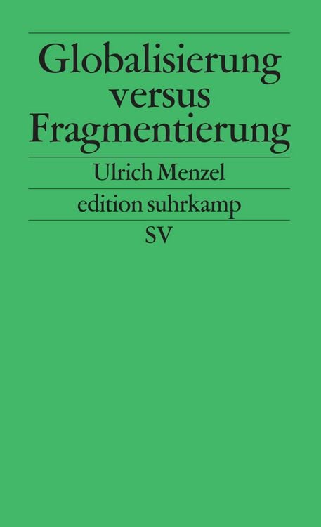 Produktbild: Globalisierung versus Fragmentierung