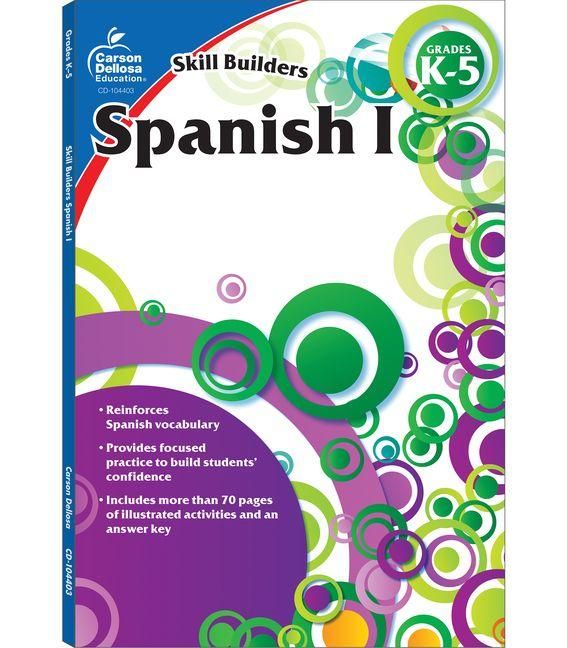 Produktbild: Spanish I, Grades K - 5 (Skill Builders), Grades K - 5