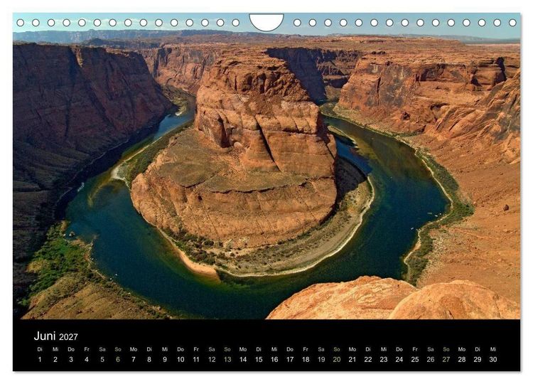 Produktbild: USA - Grandioser S&uuml;dwesten (Wandkalender 2027 DIN A4 quer), CALVENDO Monatskalender