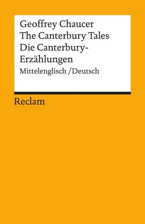 Produktbild: The Canterbury Tales / Die Canterbury-Erz&auml;hlungen