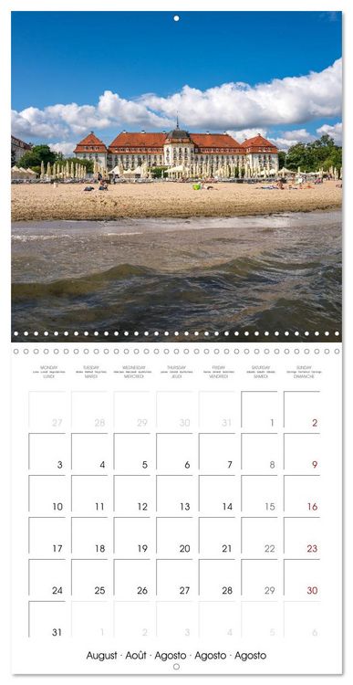 Produktbild: A journey along the Baltic Coast (Wall Calendar 2026 12 &times; 12 Inch) CALVENDO 12 Month Wall Calendar