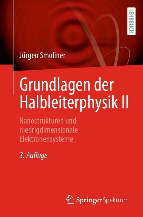 Produktbild: Grundlagen der Halbleiterphysik II