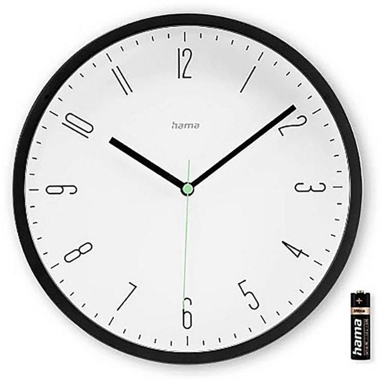 Produktbild: Hama 00185882 Quarz Wanduhr 40mm