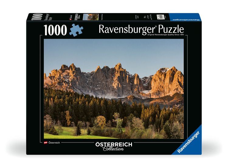 Produktbild: Erwachsenenpuzzle 1000 Teile - Farbenpracht am Wilden Kaiser