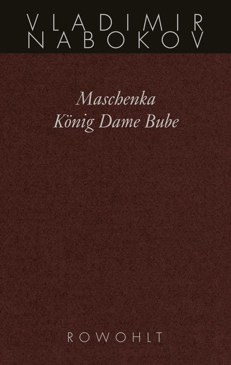 Bild vom Artikel Maschenka / König Dame Bube vom Autor Vladimir Nabokov