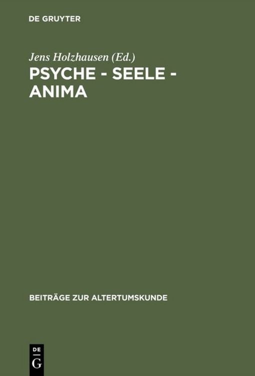 Produktbild: Psyche - Seele - anima