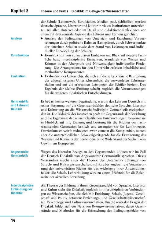 Produktbild: Uni-Wissen Germanistik / Grundkurs Lehramt Deutsch