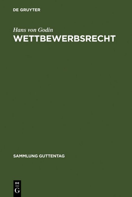 Produktbild: Wettbewerbsrecht