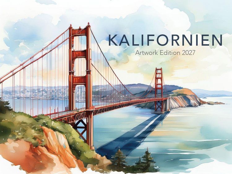 Produktbild: Kalifornien Artwork Edition Kalender 2027