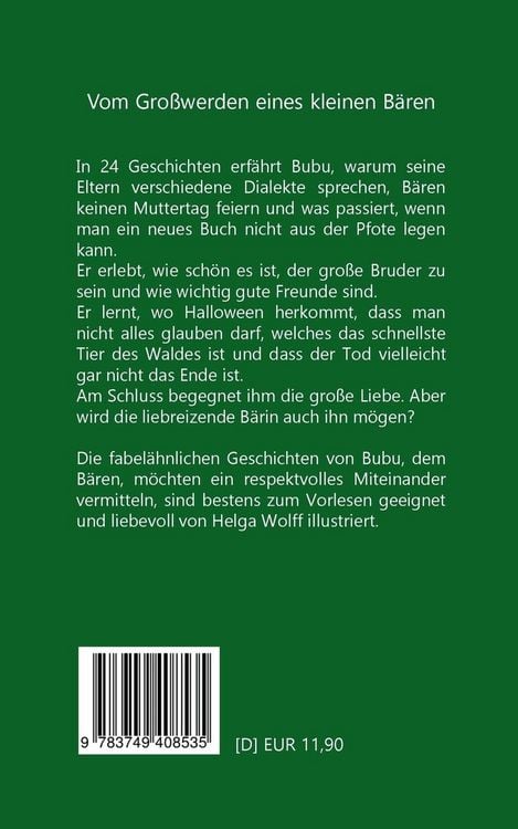 Produktbild: Bubu, der B&auml;r