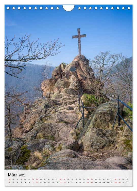 Produktbild: Harzer Landschaften - 12 Monate im Naturparadies Harz (Wandkalender 2026 DIN A4 hoch), CALVENDO Monatskalender