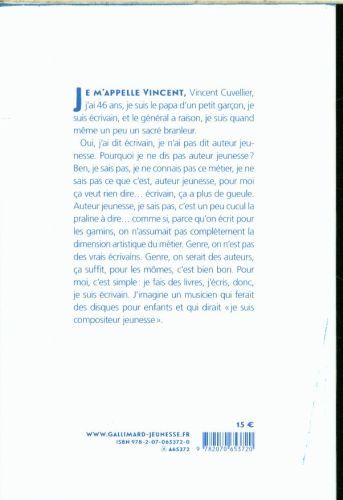 Produktbild: Je ne suis pas un auteur jeunesse